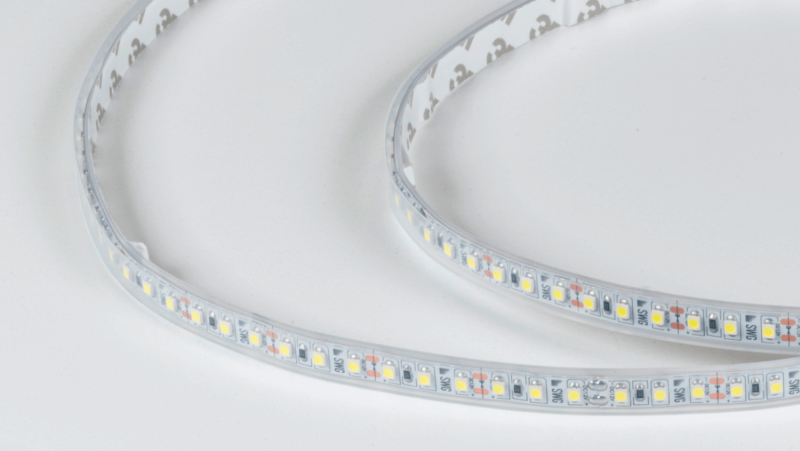 SWG Standard Светодиодная лента 3528, 120 LED/м, 9,6 Вт/м, 12В , IP66, Цвет: Холодный белый, SWG3120-12-9.6-W-66-M