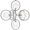 Подвесная люстра Lightstar 745077