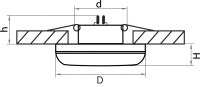 Влагозащищенный светильник Lightstar 011278