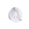 3912/9WL HIGHTECH ODL20 471 бел/металл Наст-й свет-к с лампой д/чтения с выкл LED 9W 3000K 220V BEAM
