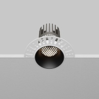 Встраиваемый светильник Technical DL124-10W-4K-TRS-B