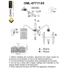 Люстра на штанге Omnilux OML-67717-05