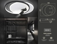 Накладной светильник Ambrella Light FL5137