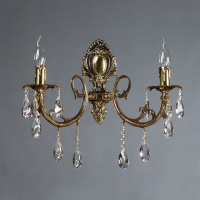 Бра AMBIENTE by BRIZZI 8888/2 PB Tear drop