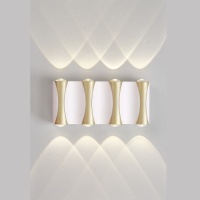 Бра Crystal Lux CLT 022W4 WH-GO 4000K