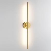 4324/12WL HIGHTECH ODL22 483 металл/золото Настенный светильник поворотный 360° IP20 LED 12W 680Лм 3000K FUERTE