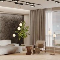 Напольный светильник (торшер) Maytoni Z020FL-L12BS3K