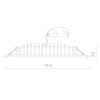 Встраиваемый светильник ARTE Lamp A7245PL-2WH