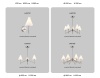 Люстра на штанге Ambrella Light LH57125
