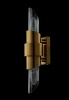 Бра Crystal Lux JUSTO AP2 BRASS