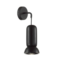 5054/1WD PENDANT ODL24 379 черный/металл/керамика Бра GU10 LED 4W KERAMA