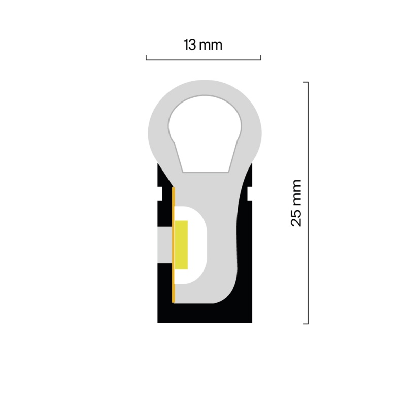 Гибкий неон Led Strip 201232