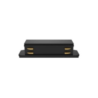 Коннектор Yeelight Pro S21 для магнитного трека, прямой токопроводящий, черный YLP066