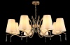 Подвесная люстра Crystal Lux RENATA SP8 GOLD