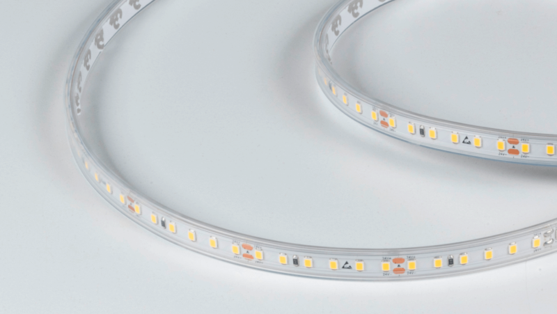 DesignLed Светодиодная лента DSG 2835 WW 120L-V24-IP65, 2700K, 120 LED, 9,6 W/m, LUX