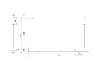 Линейный светильник Maytoni P068PL-L27W4K