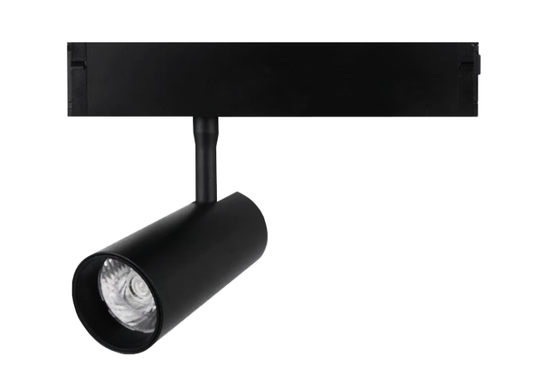 COLIBRI трековый светильник RIO черный, 12W, 4000K, 1100ЛМ, D50*100, 20 шт/кор