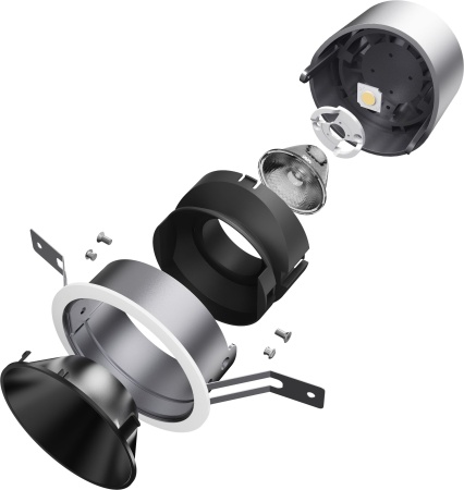 Встраиваемый светильник Yeelight Pro E Spotlight, мощность 10 Вт, угол рассеивания 36° (CN)