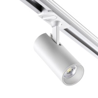 359147 PORT NT23 200 белый Светильник трековый однофазный двухжильный IP20 LED 15W 220V 3000К 1440Лм SELENE