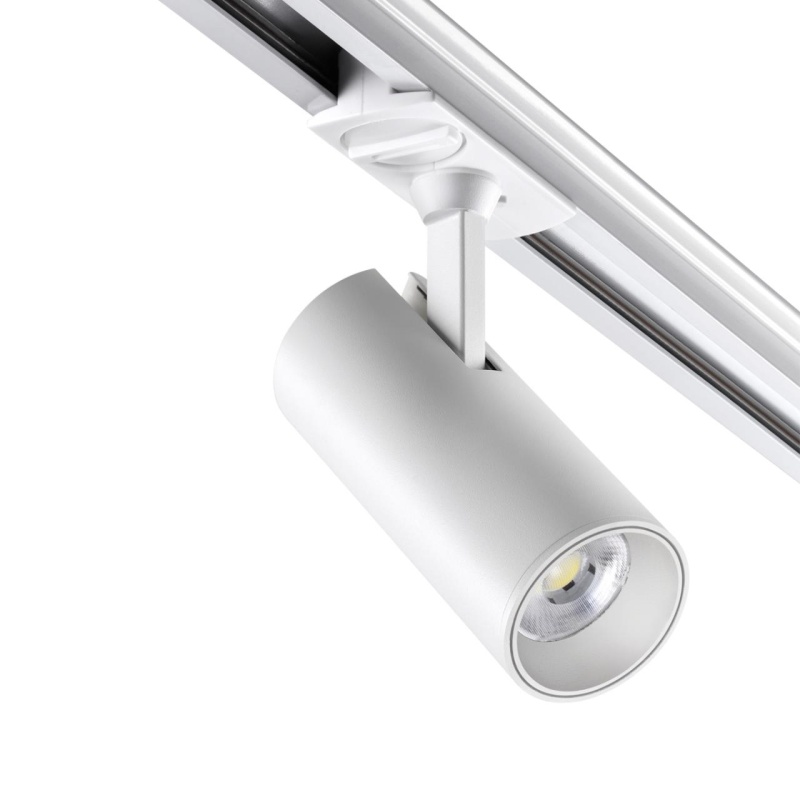 359147 PORT NT23 200 белый Светильник трековый однофазный двухжильный IP20 LED 15W 220V 3000К 1440Лм SELENE