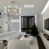 Подвесная люстра Crystal Lux LUXURY SP16 GOLD