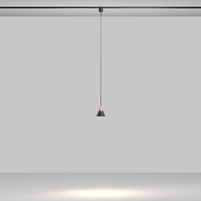 Трековый подвесной светильник Technical TR166-1-7W3K-M-B