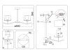 Люстра на штанге Ambrella Light LH57001