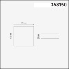 358150 NT Светильник LED 18Вт 4000К 85-265В IP20 SPOT