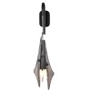 5442/6WL L-VISION ODL_EX26 059 черный/дымчатый/металл/стекло/акрил Бра LED 6W 3000K 633Лм AFALINA