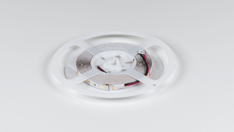 DesignLed Светодиодная лента LUX, 2835, 98 LED/м, 10 Вт/м, 24В, IP33, Теплый белый (3000K), DSG298-24-WW3-33