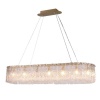 Подвесная люстра Newport 10820/120 brass oval