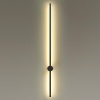 4335/18WL HIGHTECH ODL22 000 чёрный Настенный светильник IP20 LED 18W 849Лм 3000K FILLINI