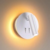 3912/9WL HIGHTECH ODL20 471 бел/металл Наст-й свет-к с лампой д/чтения с выкл LED 9W 3000K 220V BEAM