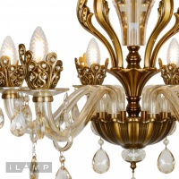 Подвесная люстра iLamp 61078-6 BR