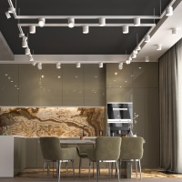 358780 PORT NT21 270 белый Трехфазный трековый светодиодный светильник IP20 LED 15W 4000K 1300Лм 100-265V GRODA