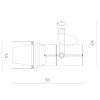 Светильник на шине ARTE Lamp A6312PL-1WH