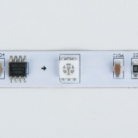 Лента Elektrostandard 5050/30 LED 7.2W IP20 [белая подложка] мультиколор