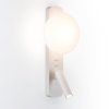 7049/5WL HIGHTECH ODL25 473 металл/акрил белый Настенный светильник IP20 LED 1*5W + 1*3W 2700K ALBERGO