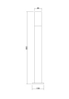 Ландшафтный светильник Outdoor O418FL-01GR1