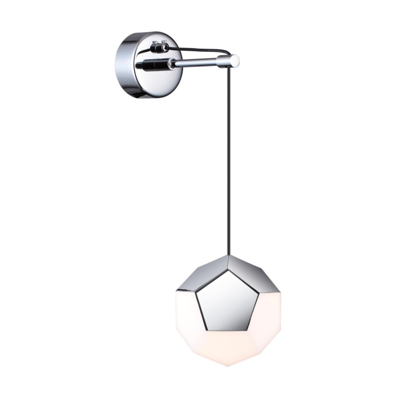 4304/7WL HIGHTECH ODL22 000 хром Настенный светильник IP20 LED 7W 420Лм IP20 4000K BINGO