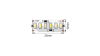 SWG Standard Светодиодная лента  3014, 240 LED/м, 24 Вт/м, 12В , IP20, Цвет: Теплый белый, SWG4240-12-24-WW-M