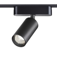 359088 SHINO NT23 184 черный Трековый светильник для низков. шинопровода IP20 LED 4000K 12W 48V 1080Лм SMAL