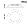 358028 NT Светильник LED 7Вт 4100К 220В IP20 SPOT