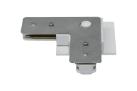 SWG Standard L коннектор для однофазных встраиваемых трековыx систем, Белый,KXZ-RC-WH-L