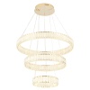 Каскадная люстра Crystal Lux MUSIKA SP150W LED GOLD