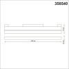 358540 SHINO NT21 158 белый Трековый светильник для низковольного шинопровода IP20 LED 4000K 24W 48V FLUM
