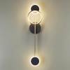 4321/16WL MIDCENT ODL22 453 металл/черный с бронзой Настенный светильник IP20 LED 16W 555Лм 3000K DENZEL