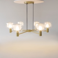 Люстра на штанге Maytoni MOD411PL-06G