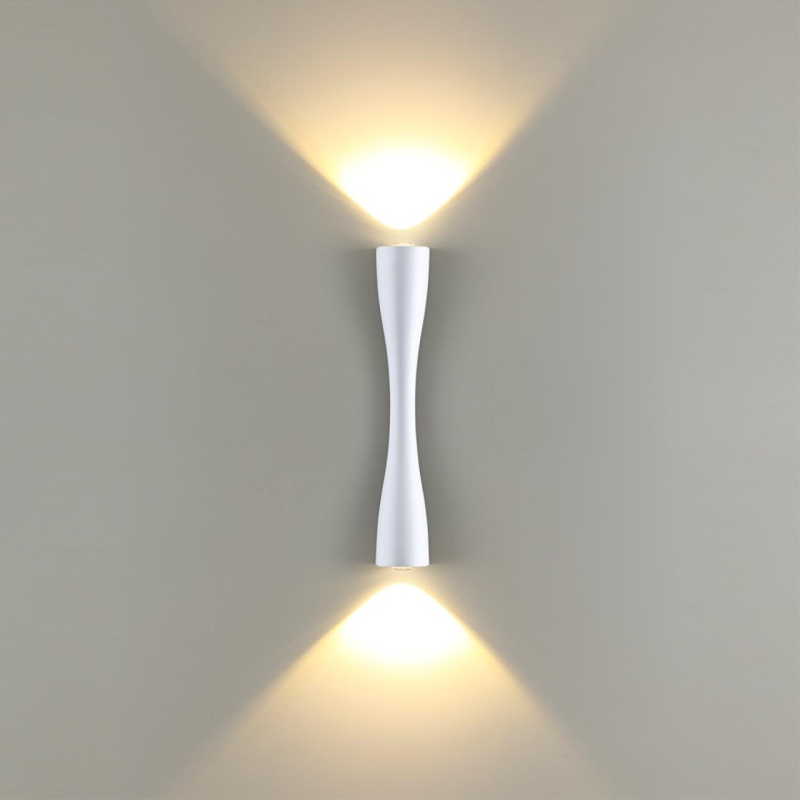 4290/10WL HIGHTECH ODL22 437 белый/металл Настенный светильник IP20 LED 10W 588Лм 3000K ANIKA