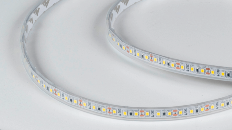 SWG Standard Светодиодная лента 2835, 120 LED/м, 9,6 Вт/м, 12В , IP66, 3M, Цвет: Нейтральный белый, SWG2120-12-9.6-NW-66-M